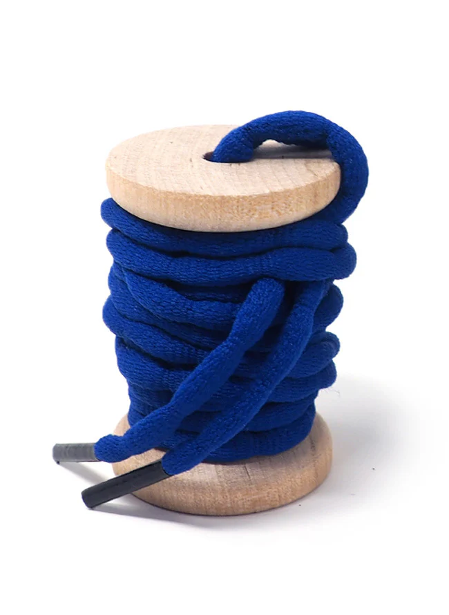 45" Blue Bubble Sneaker Lace